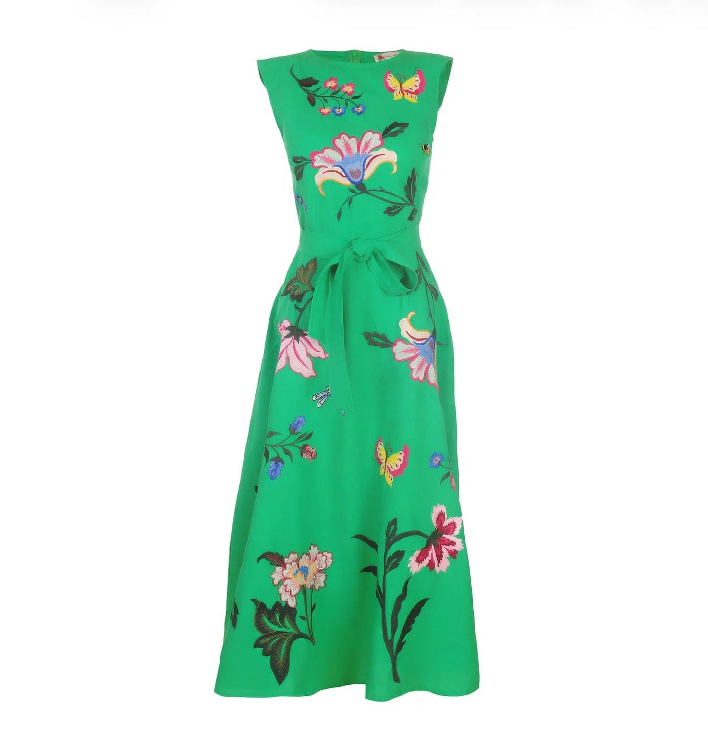 Gloriosa Sleeveless Midi Dress