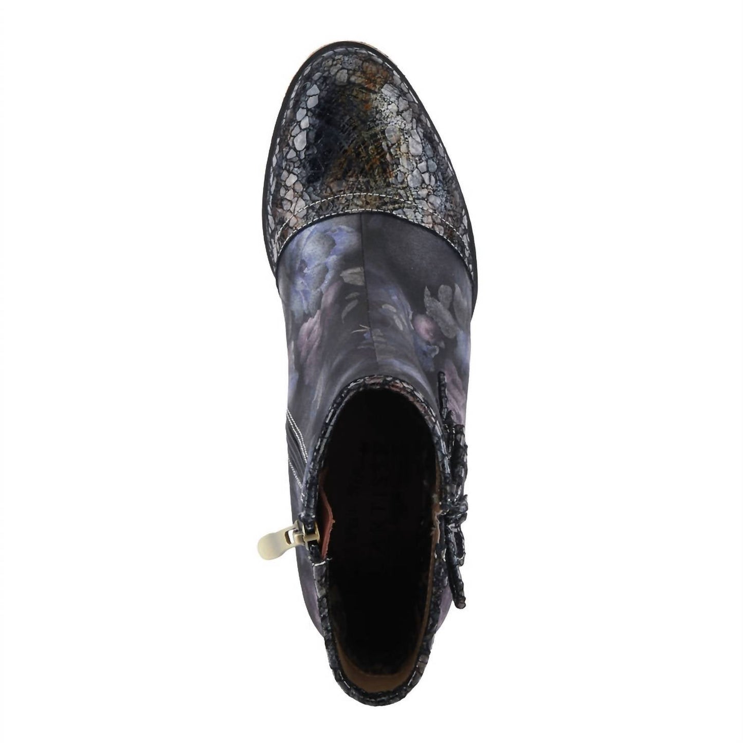Damen Stiefeletten Carre Floral