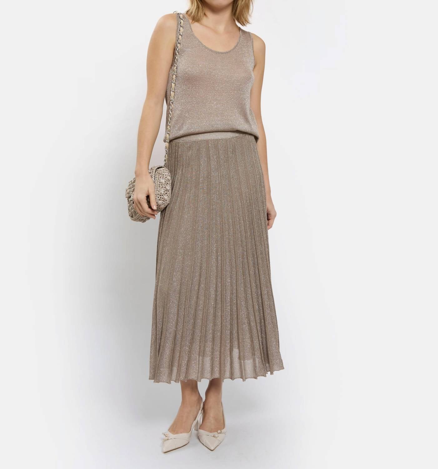 Women's Gala Lurex Skirt