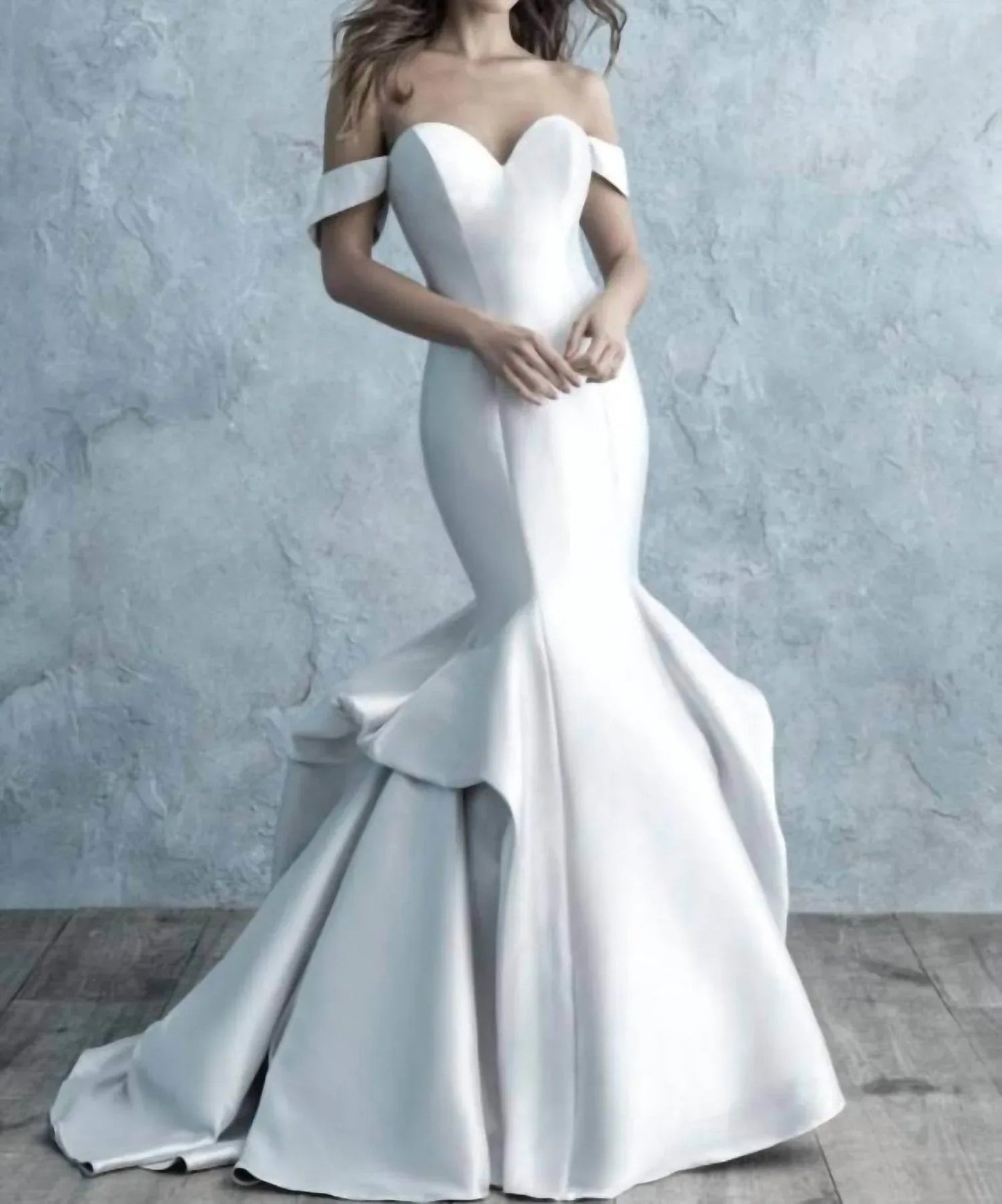 Off The Shoulder Wedding Dress