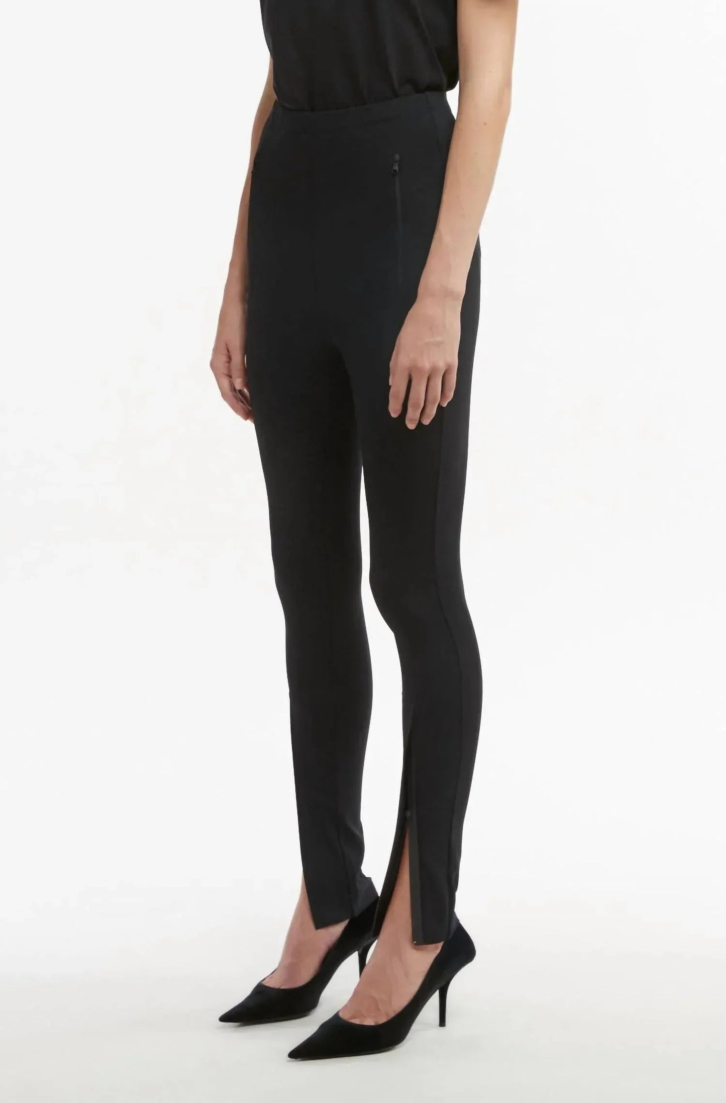 Front Zip Legging