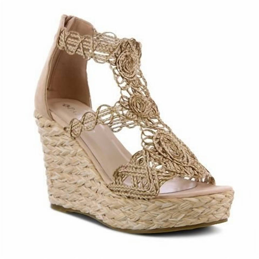 Women's Splooral Closed-back Wedge Sandal