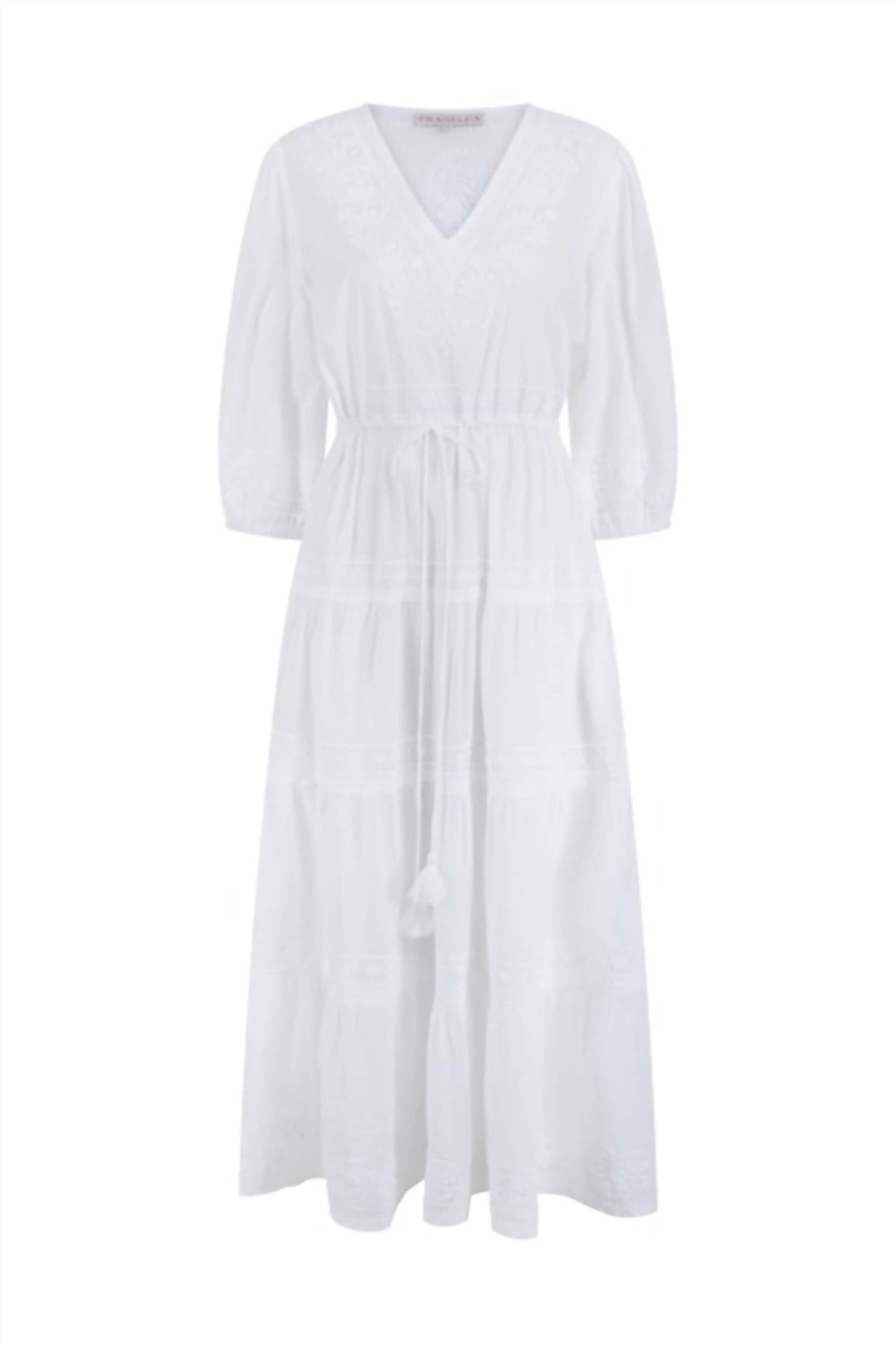 Azul Kaftan Maxikleid