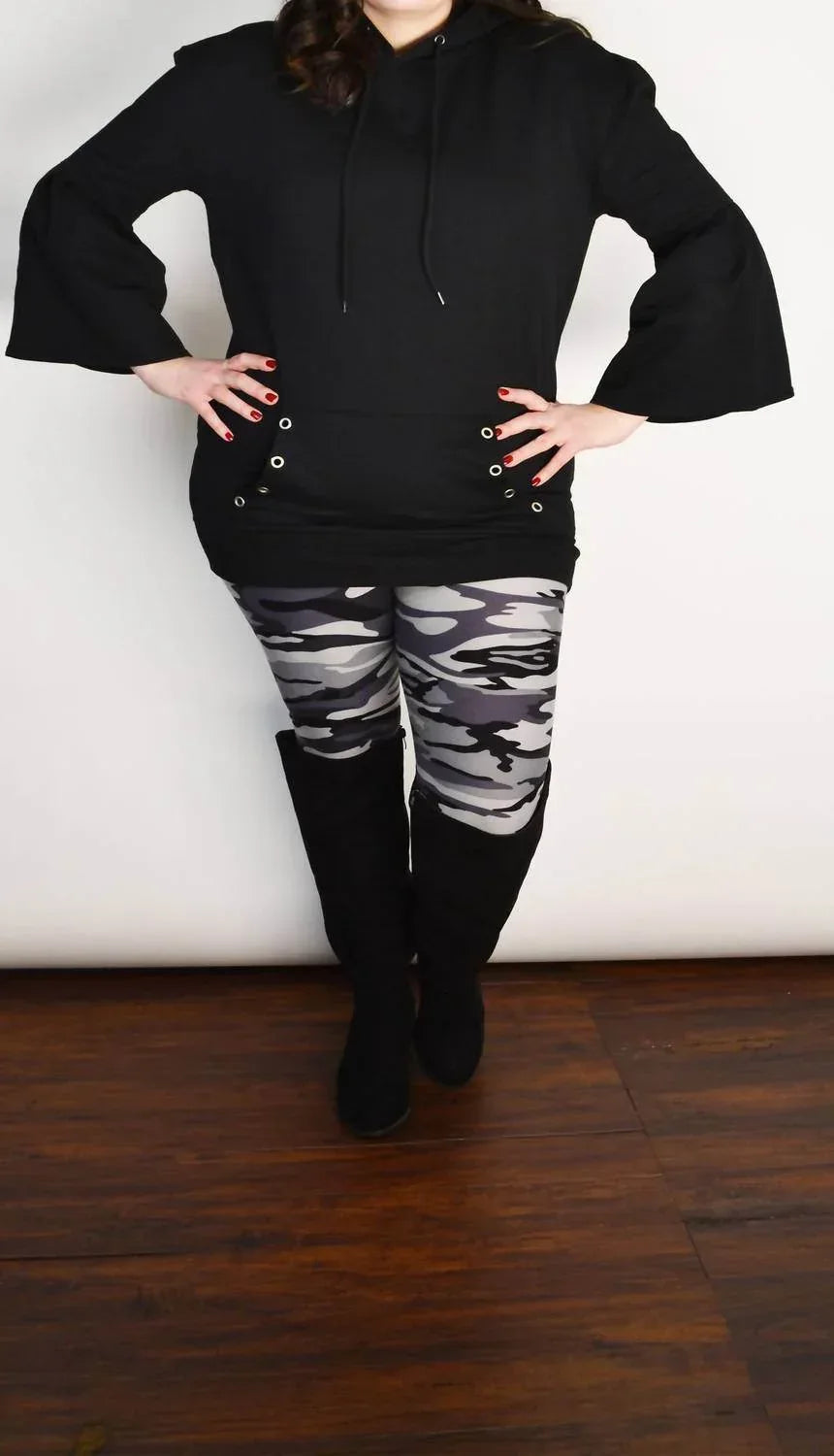 Bell Sleeve Hoodie