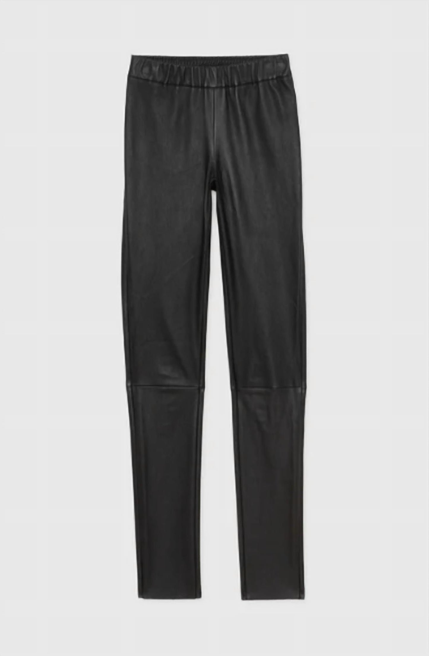 Leder-Stretch-Leggings