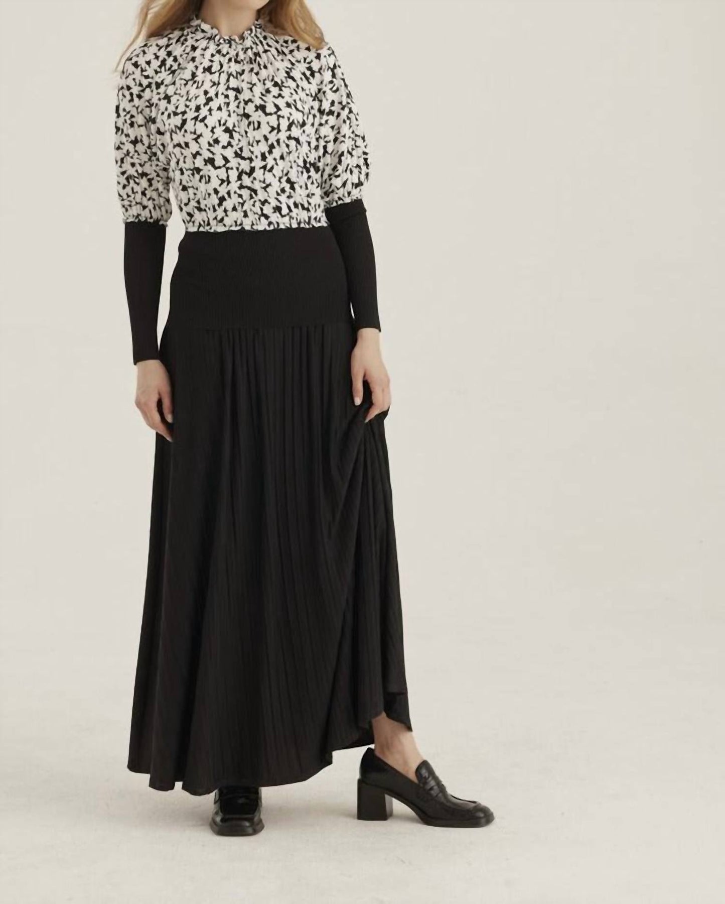 Pullover mit Blumenmuster
