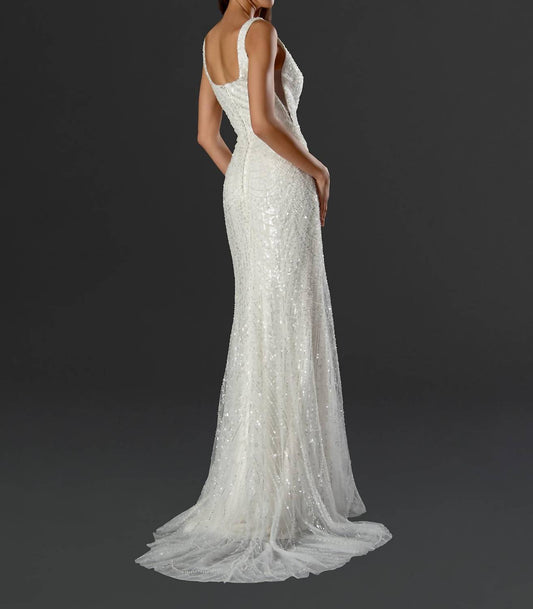 Beaded Wedding Dress