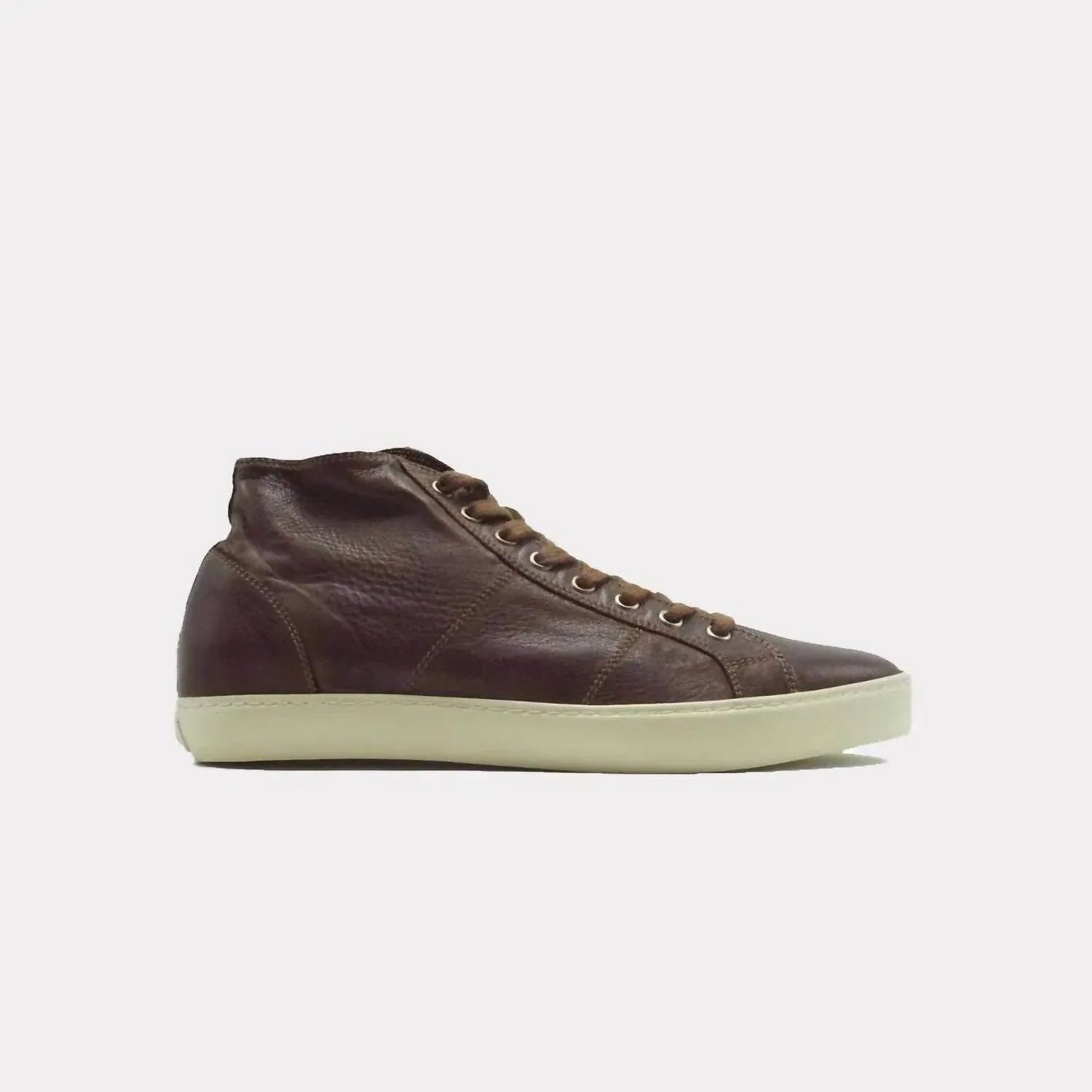 Men's Bello Mid Nappa Bianca Sneaker