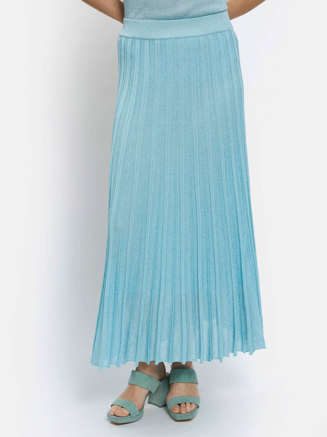 Damen Lurex-Rock für festliche Anlässe
