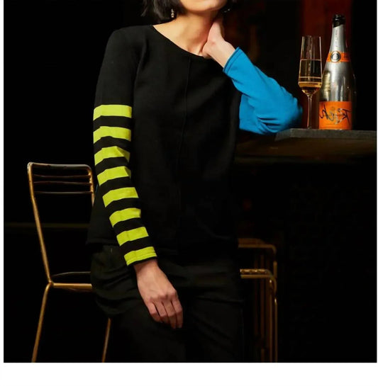 Colorblock Long Sleeve Sweater