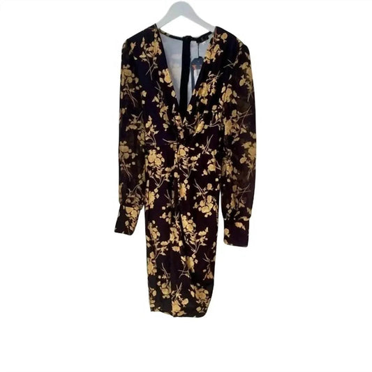 Women's Elegant Floral Dress