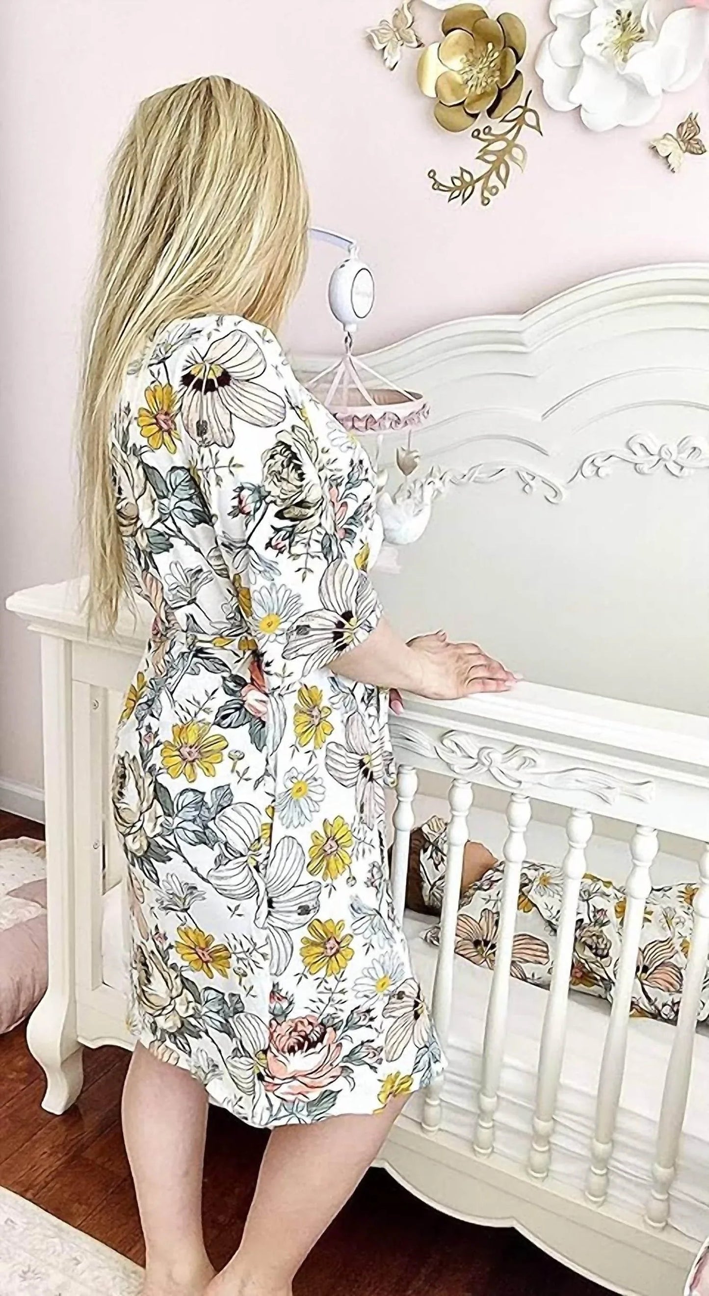 Robe And Swaddle Set 5-piece