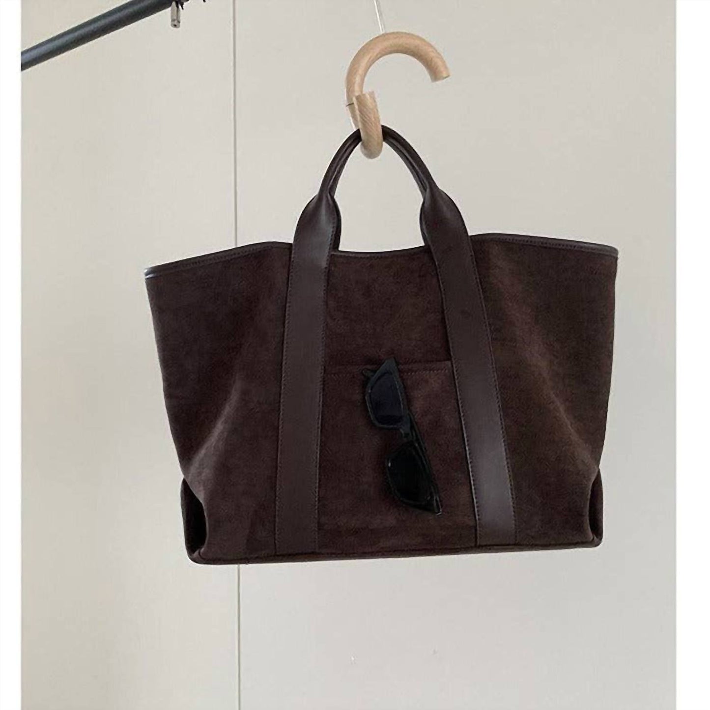 Damen Slouchy Tote Große Tasche