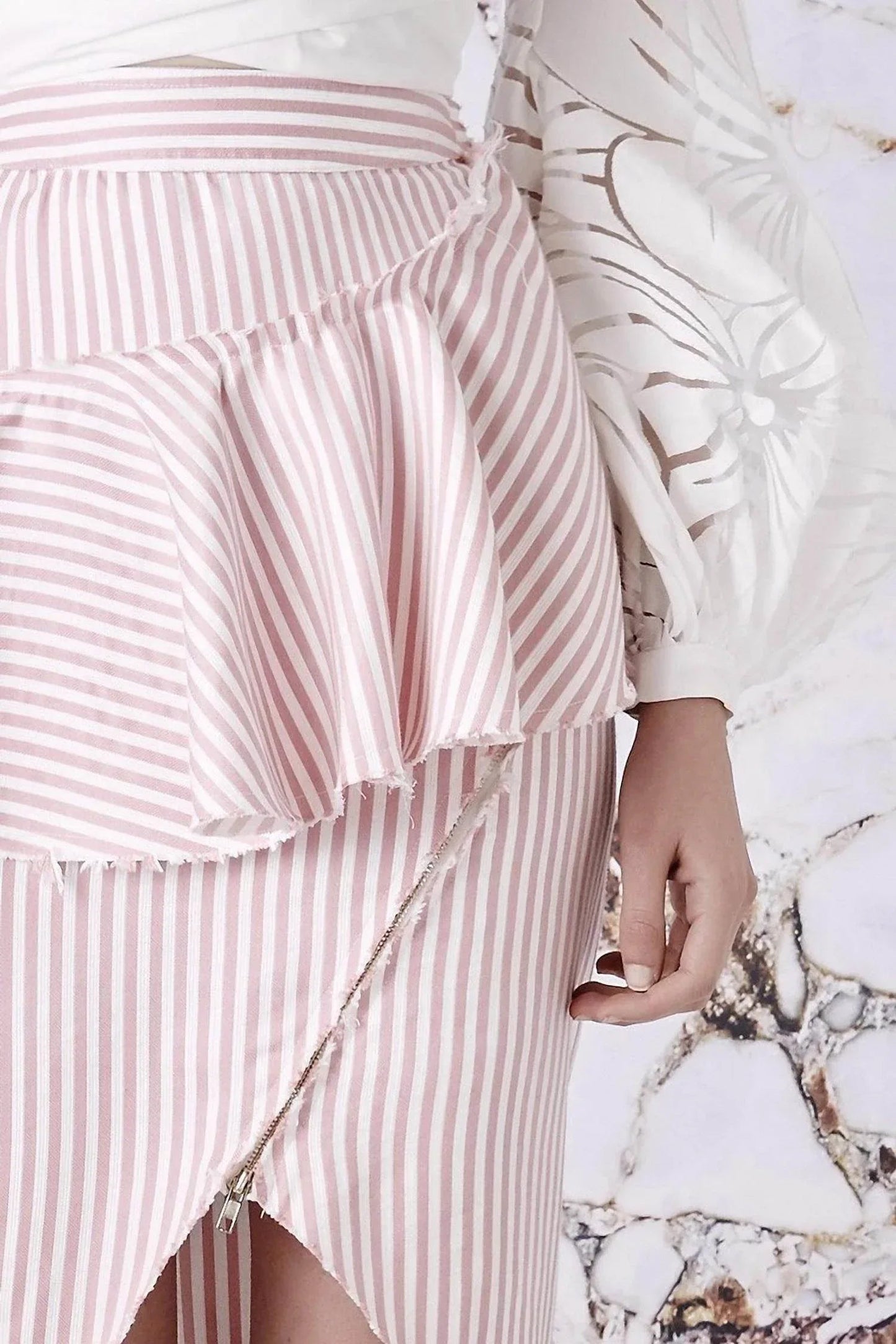 Rough Lines Skirt