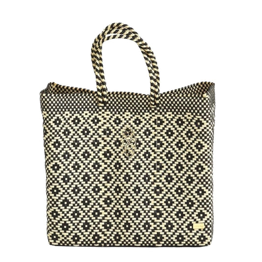 Women's Medium Handmade Aztec Regular Strap Tote Bag