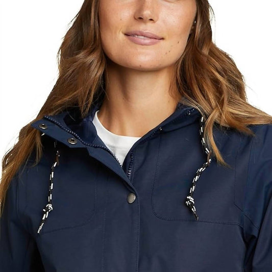 Women's Zip Up Hooded Charly Warm Rain Jacket