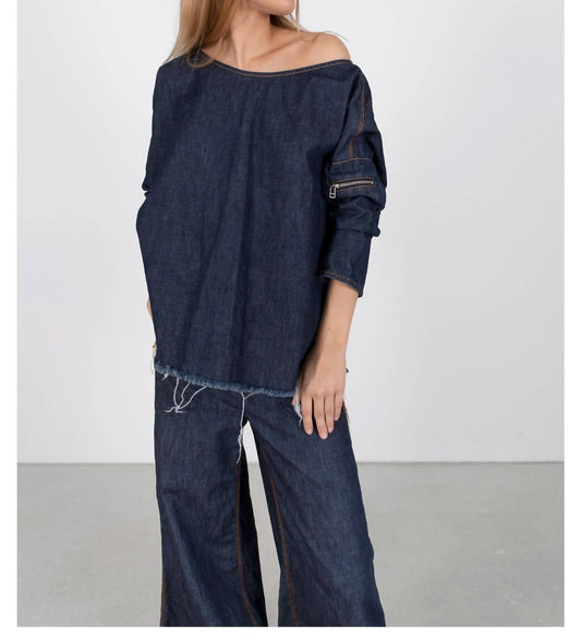 Denim Blouse
