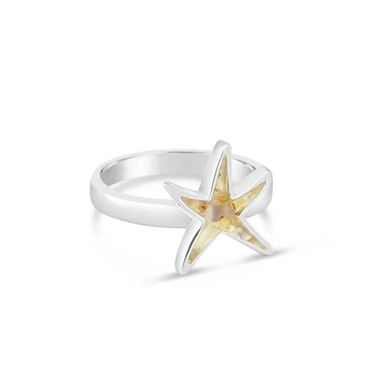 Women's Delicate Starfish Shaped Ring