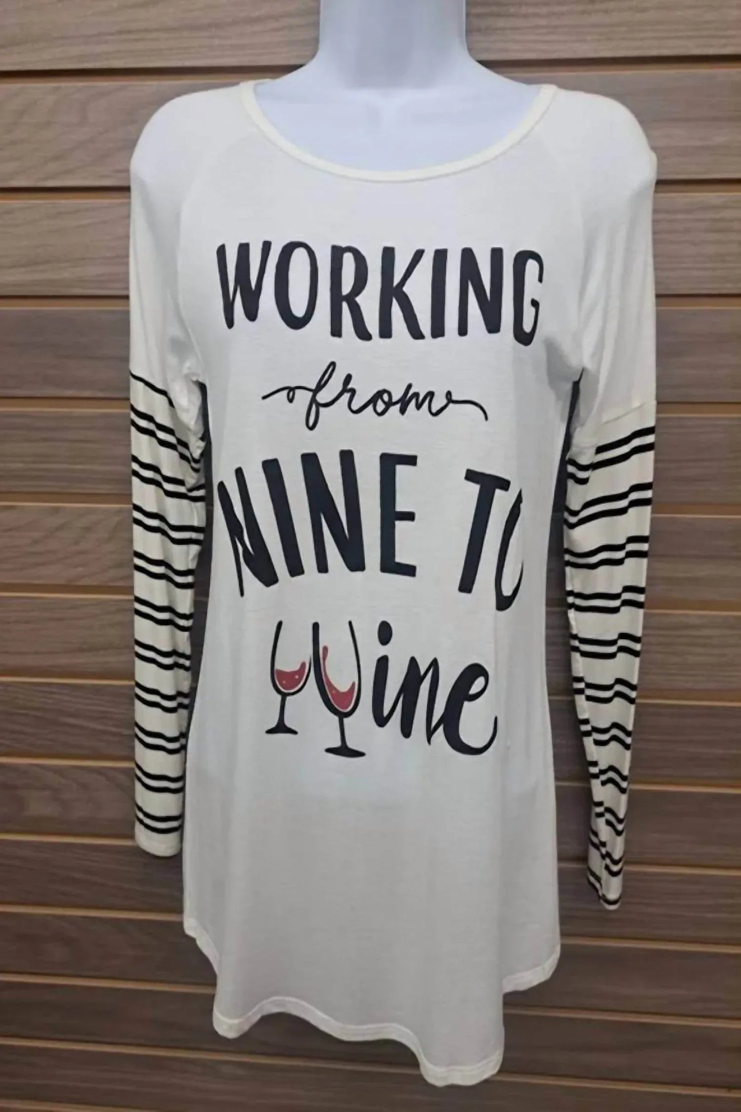 Women's Nine To Wine Long Sleeve