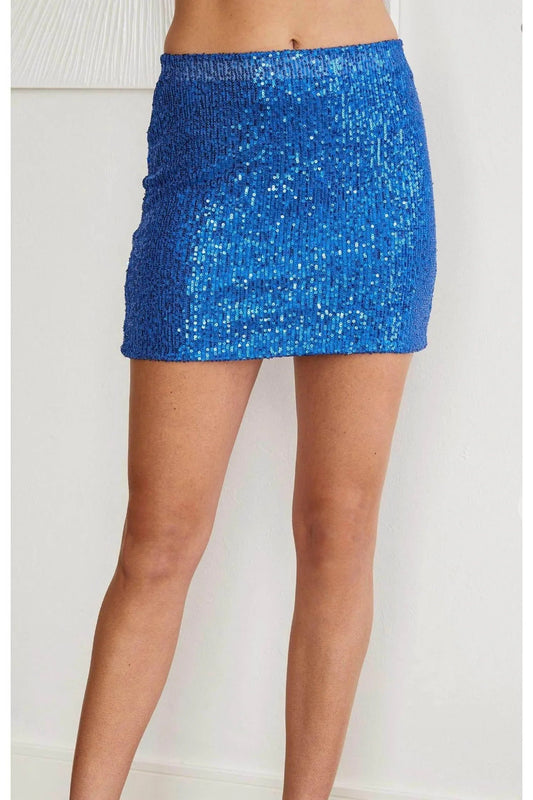 Women's The Lake Sequin Mini Skirt