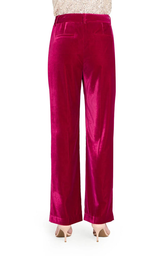 Bird Eye Crushed Velvet Pant