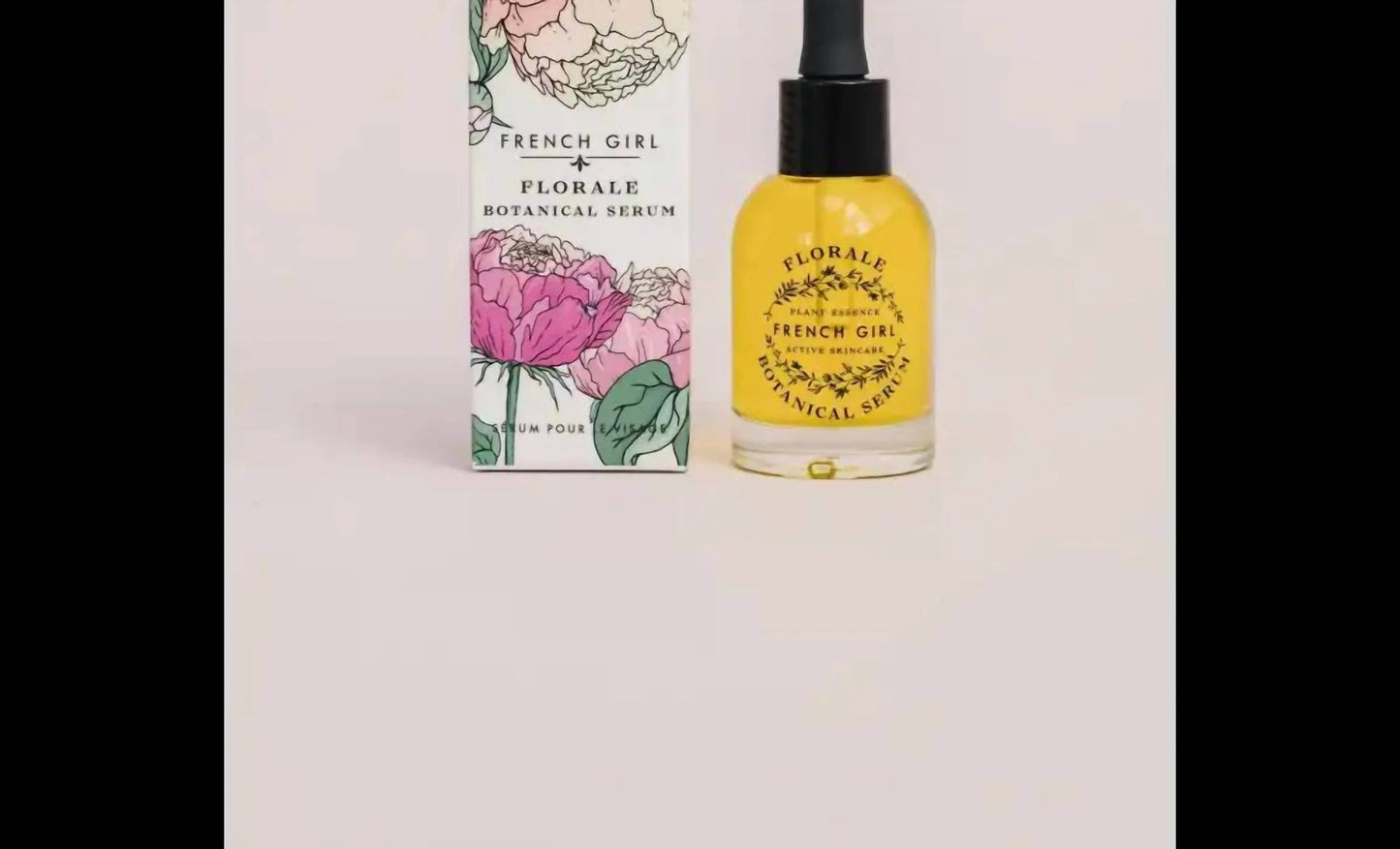 Organisches florales pflegendes und feuchtigkeitsspendendes Serum