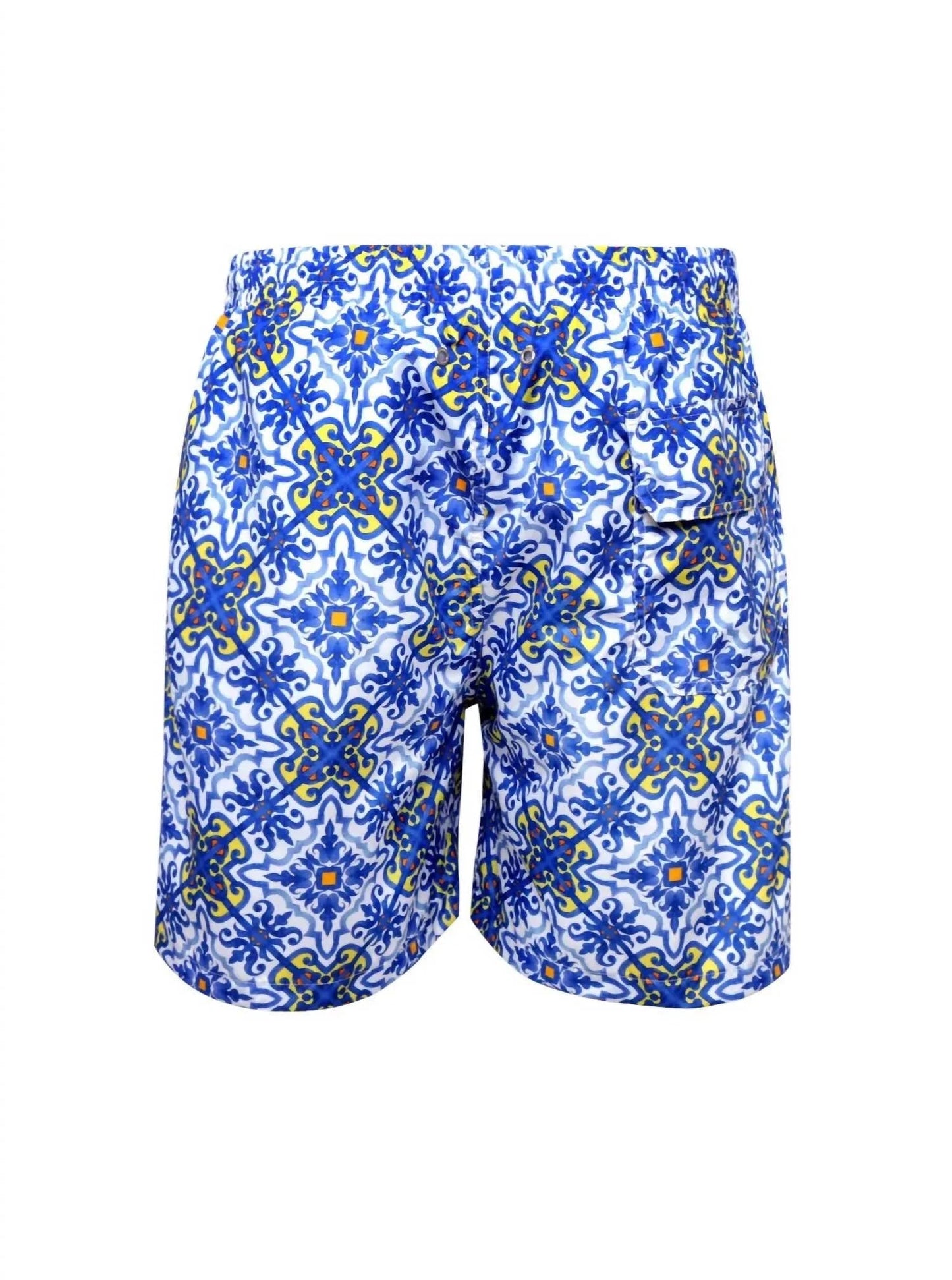Men's Patterned Swim Shorts