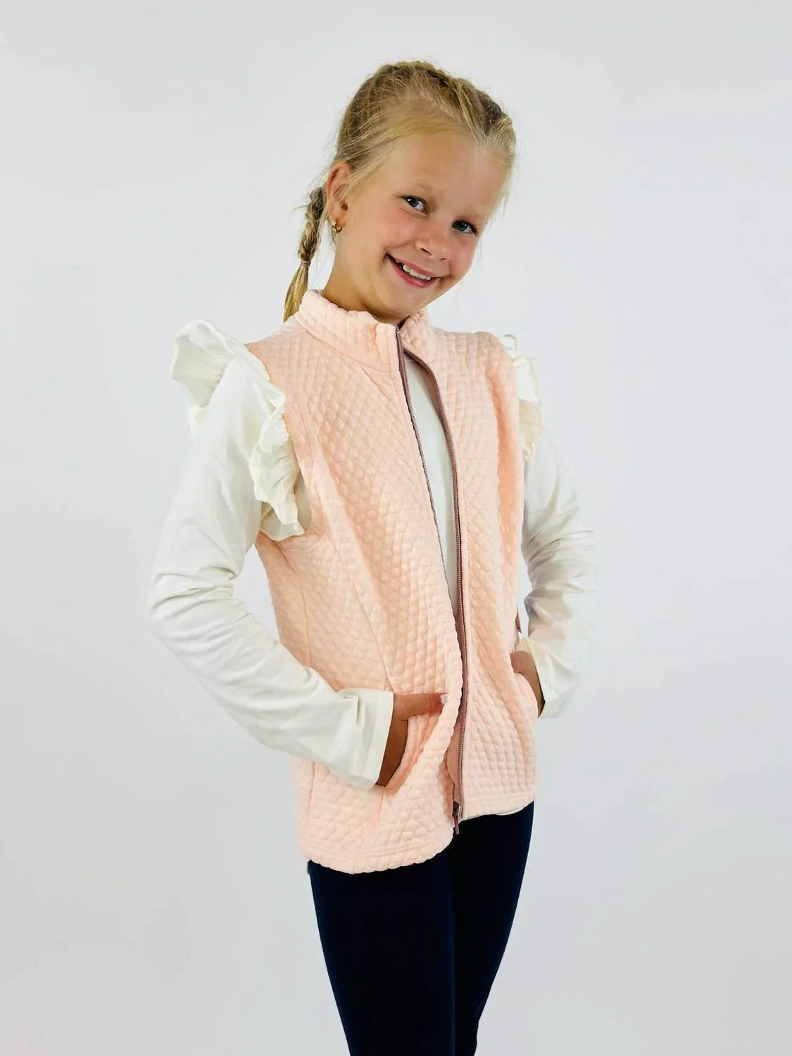 Girl's Quilted Virginia Vest