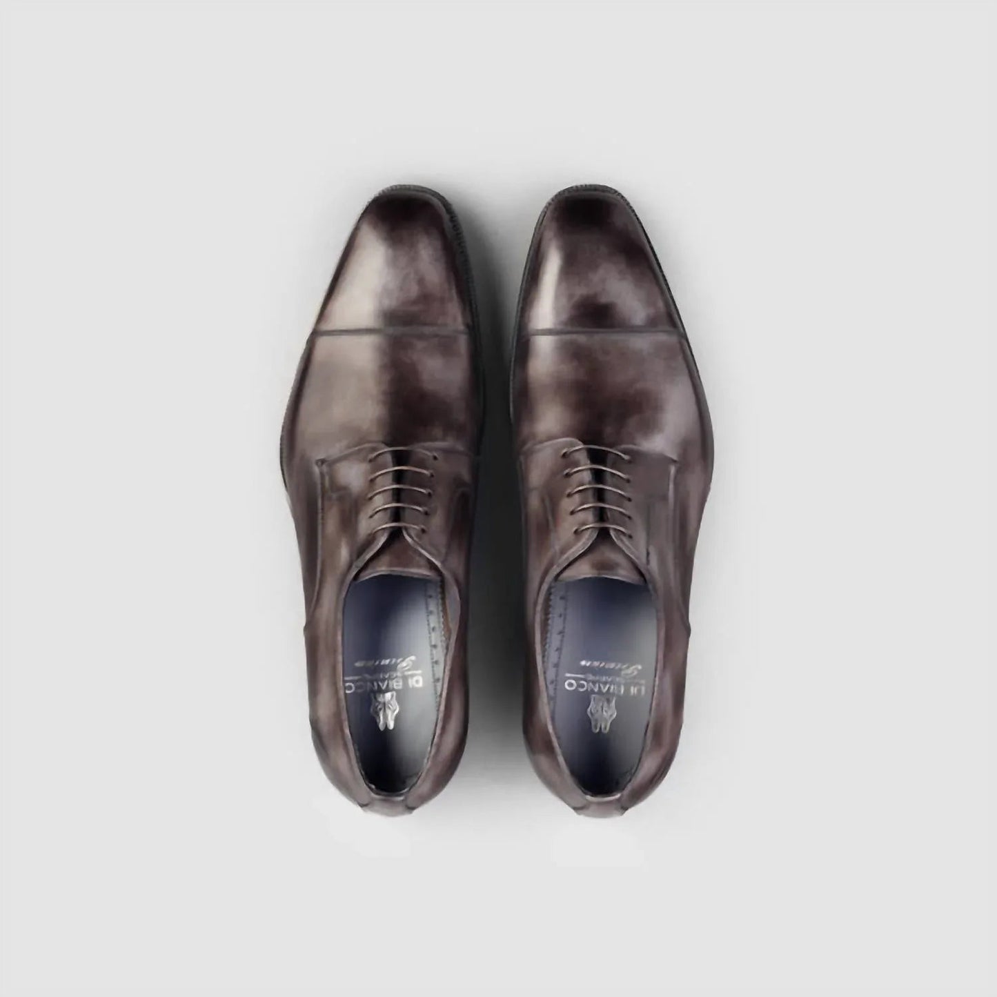 Herren Pesaro Fumo Captoe Oxford Schuhe