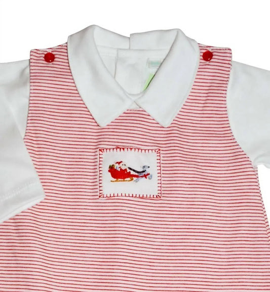 Baby Boys Santa's On The Way 2-piece Romper Set