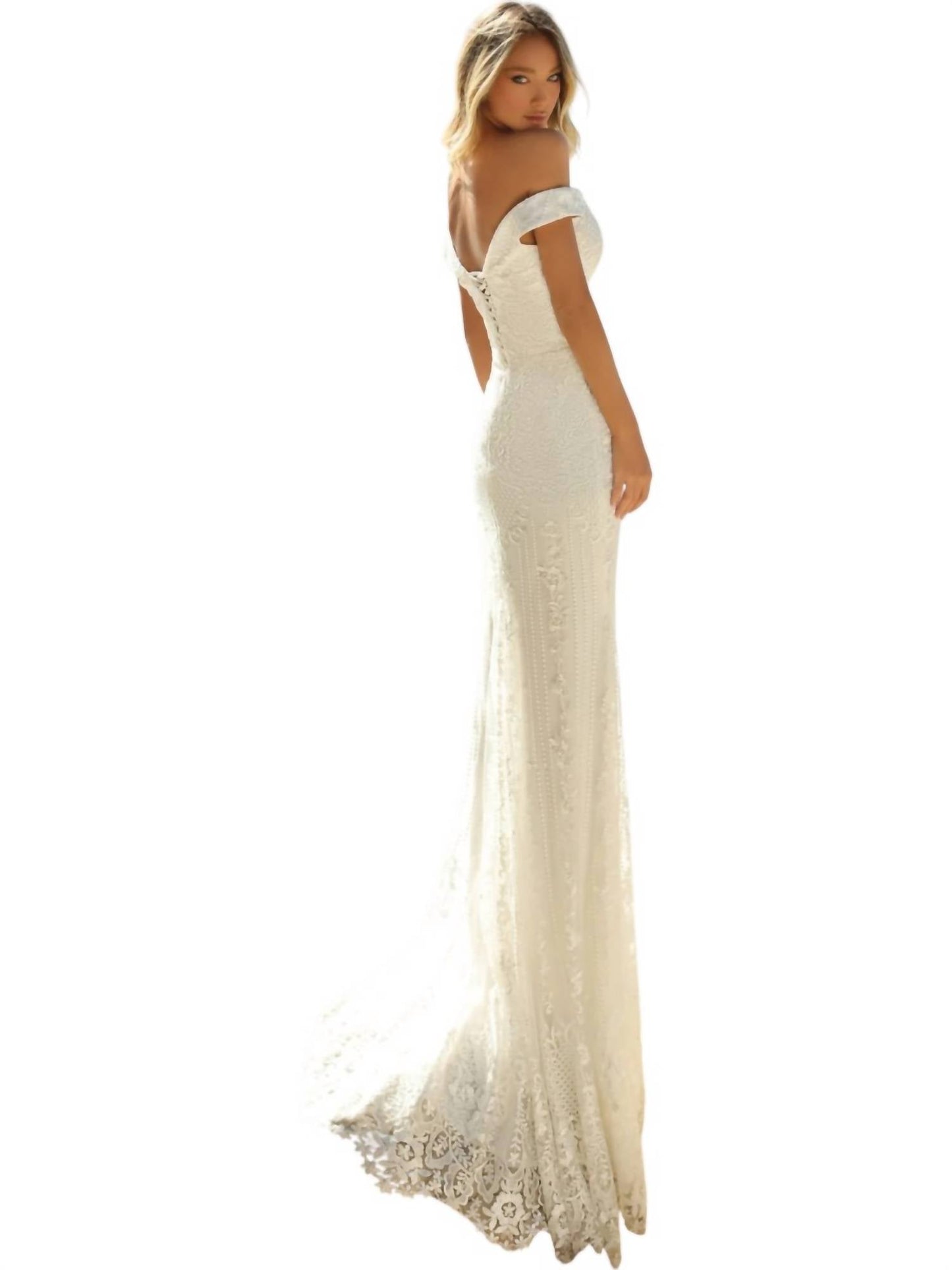 Fit-and-Flare-Brautkleid