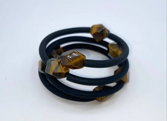 Women's Tiger Eye Memory Bracelet