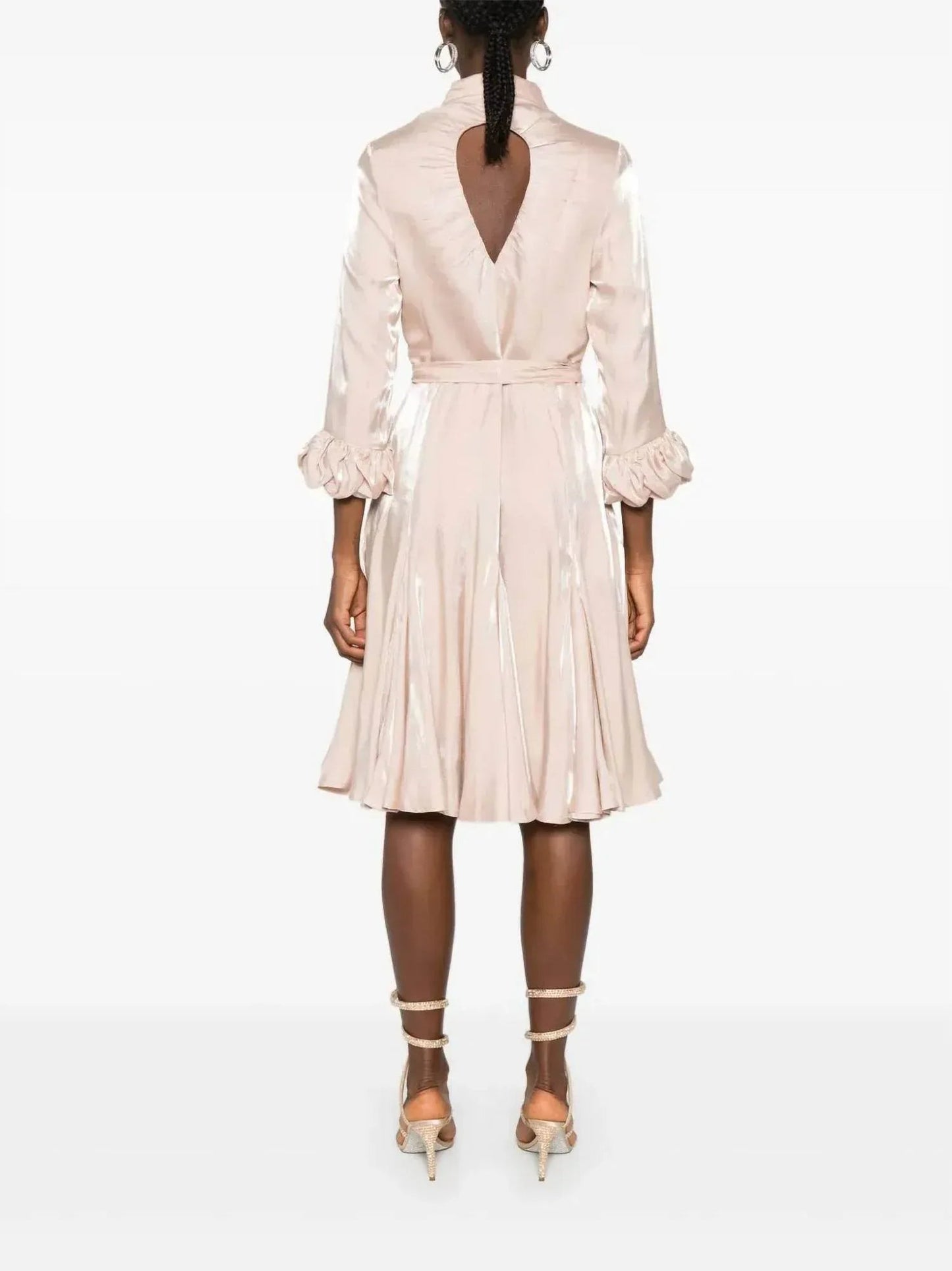 Carina Knee Length Flared Dress