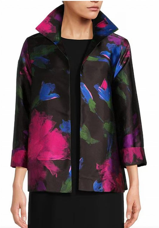 Autumn Allure A-line Jacket