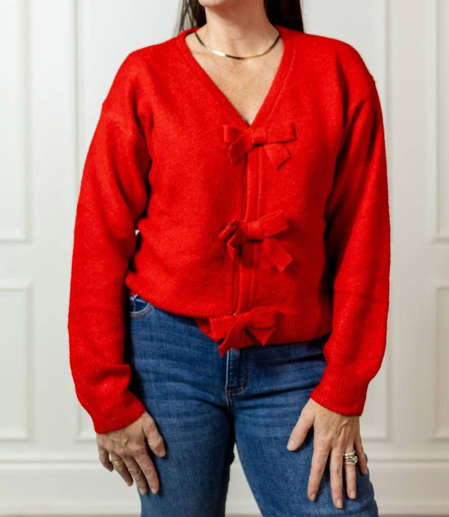 Mattie Bow-Pullover