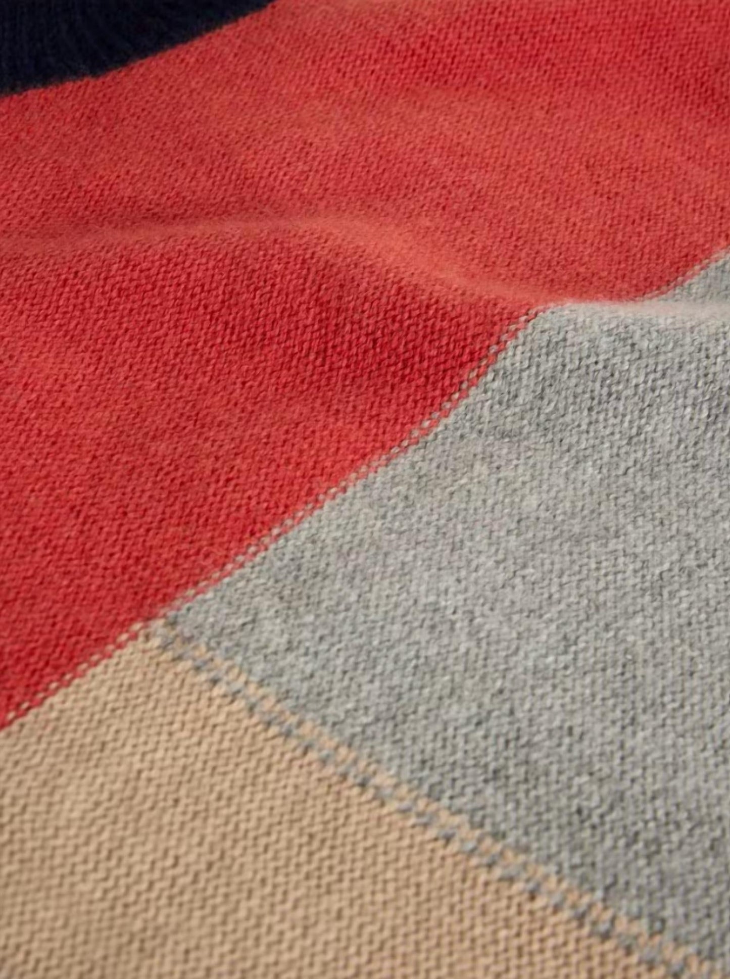 Mary Colorblock Rollkragenpullover