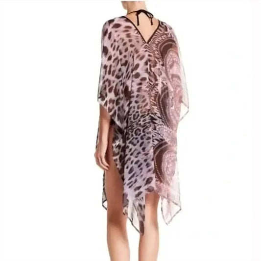 Cheetah Semi Sheer Cover Up