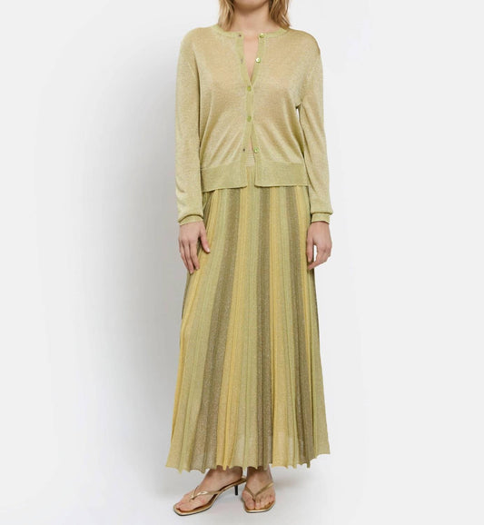 Women's Gala Lurex Cardigan
