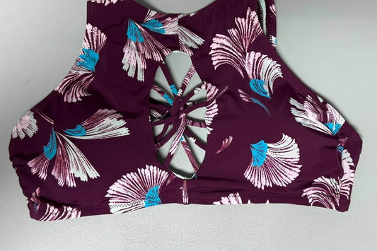 Domingo Calabria High Neck Bikini Top