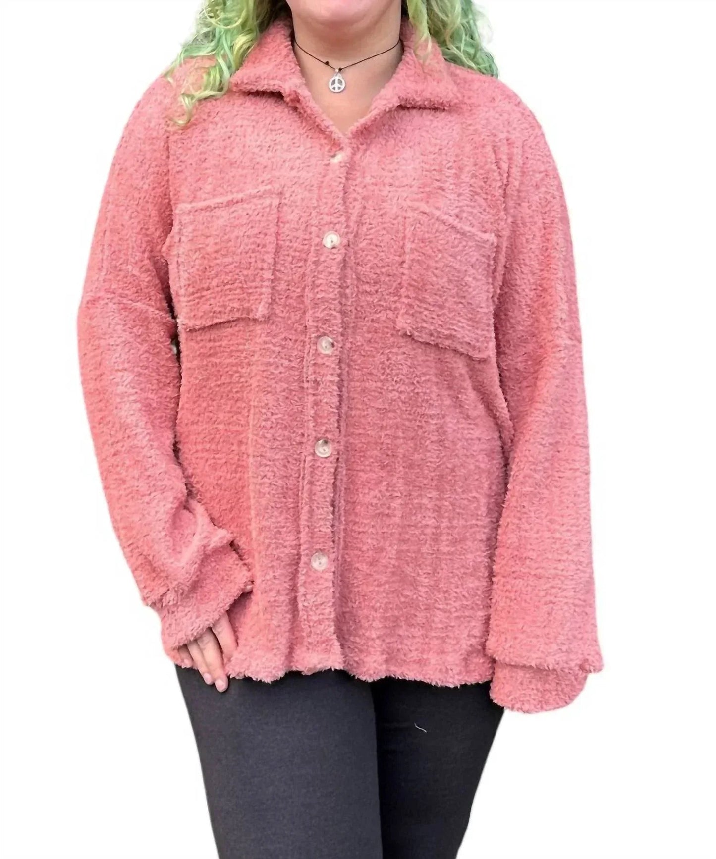 Malia Plush Oversize Shacket