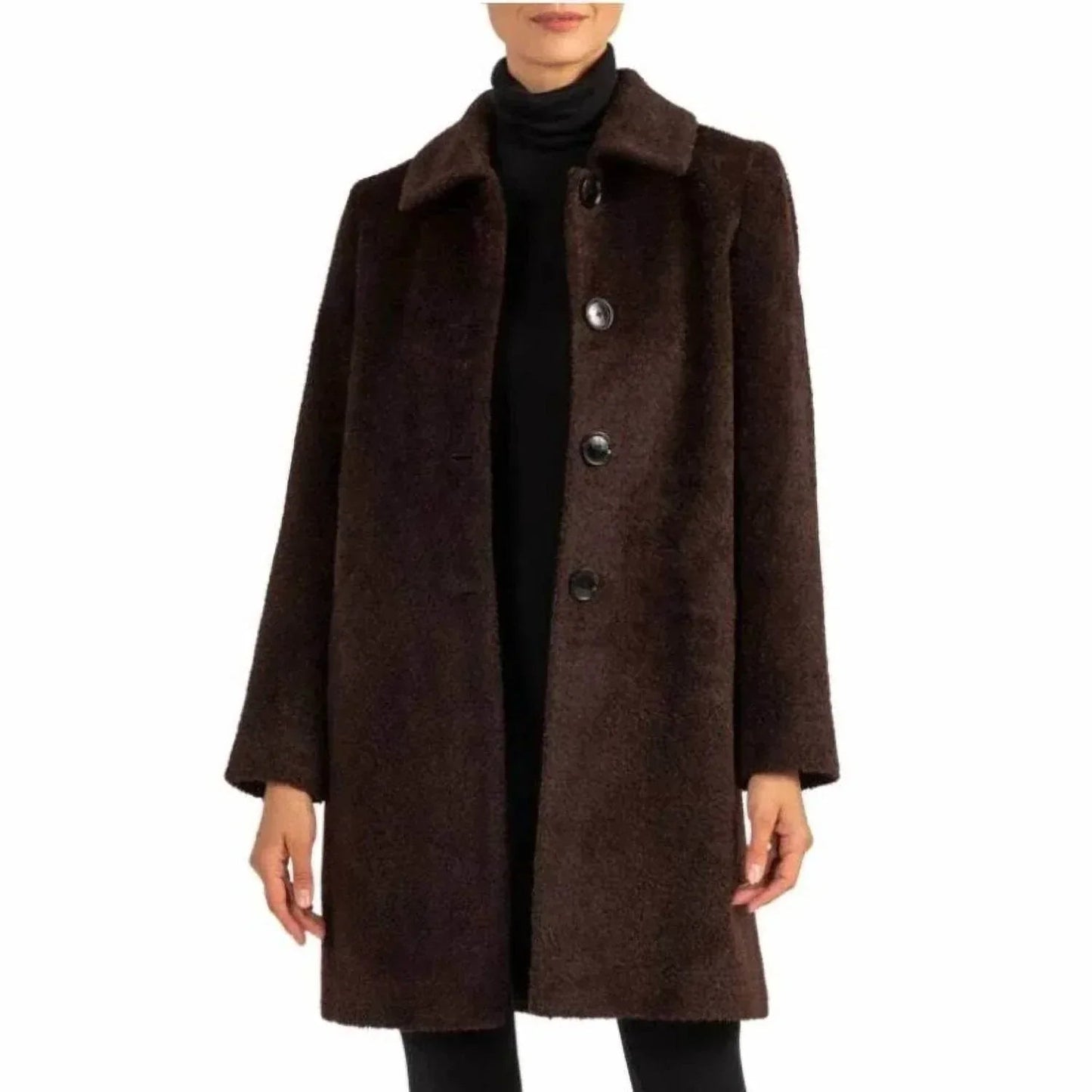 Wool And Alpaca Car Coat