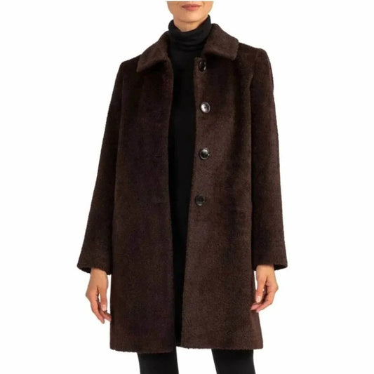 Wool And Alpaca Car Coat