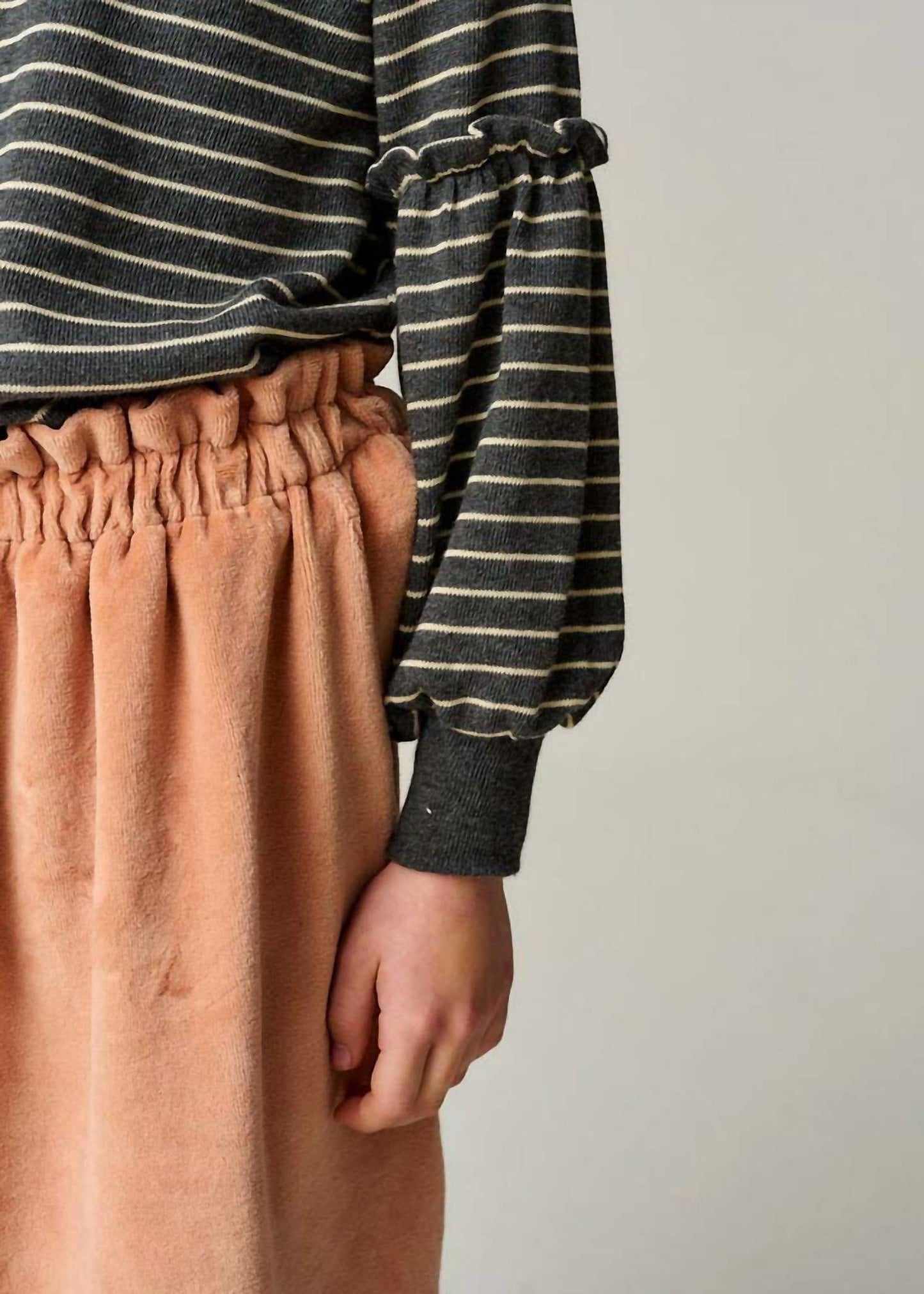 Kinder Asha Veloursrock