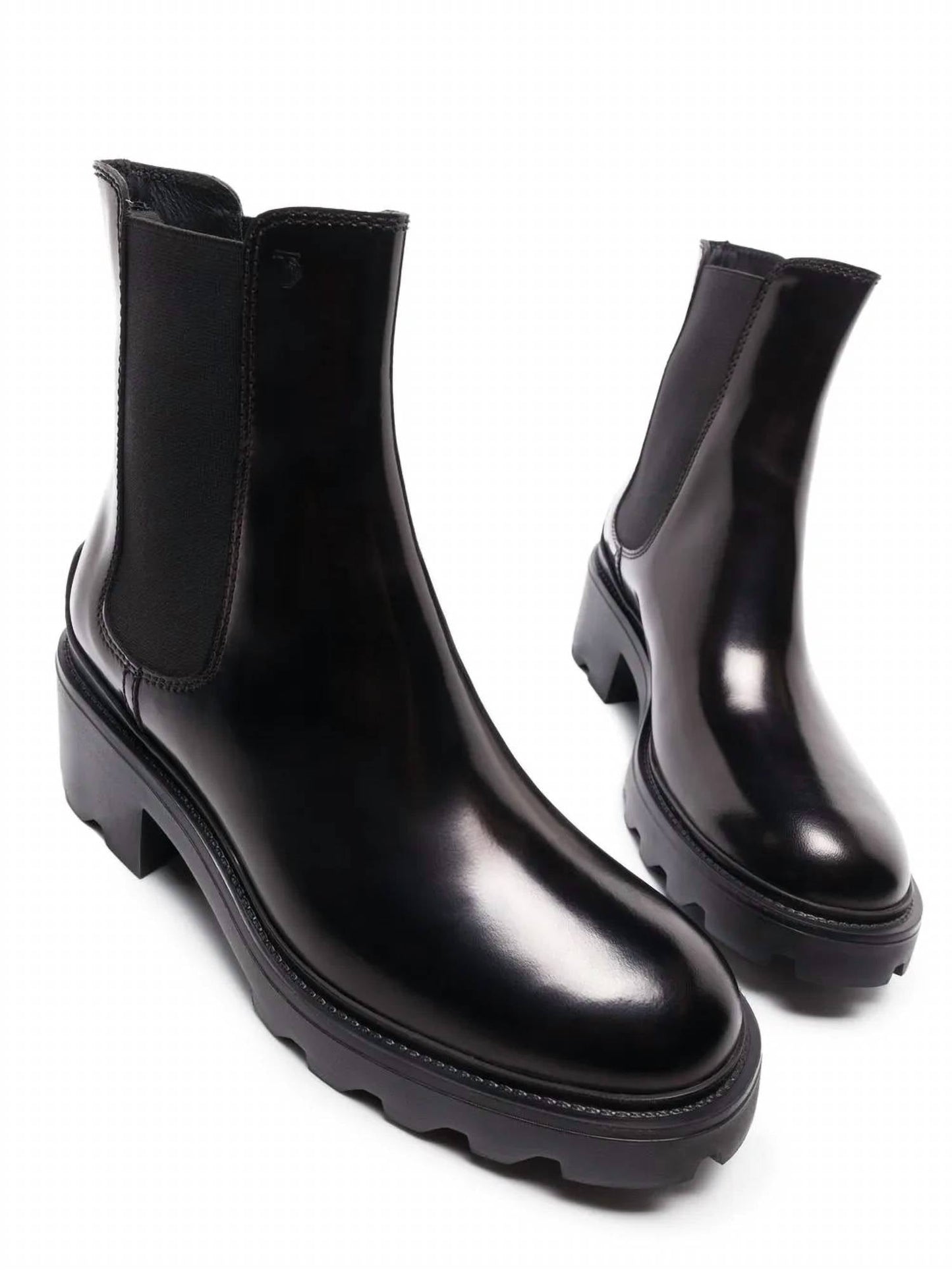 Damen-Chelsea-Boots mit Profilsohle