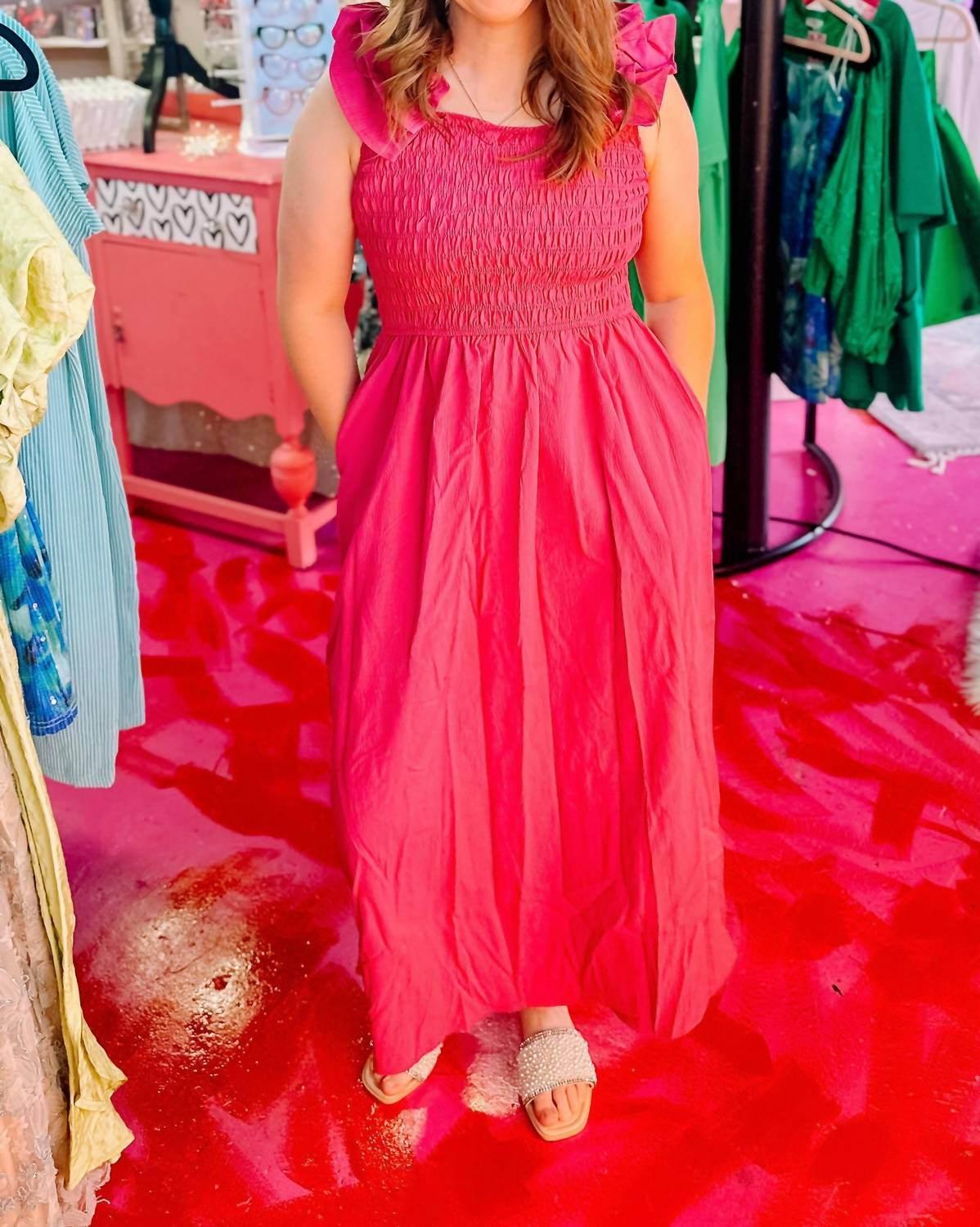 Maxi Ruffle Dress