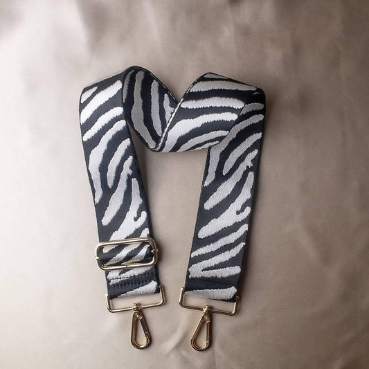Women's Tiger Striped Detachable Adjustable Crossbody Purse Bag Strap