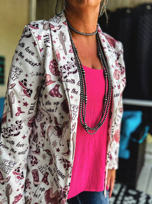 The Cowgirl Western Blazer