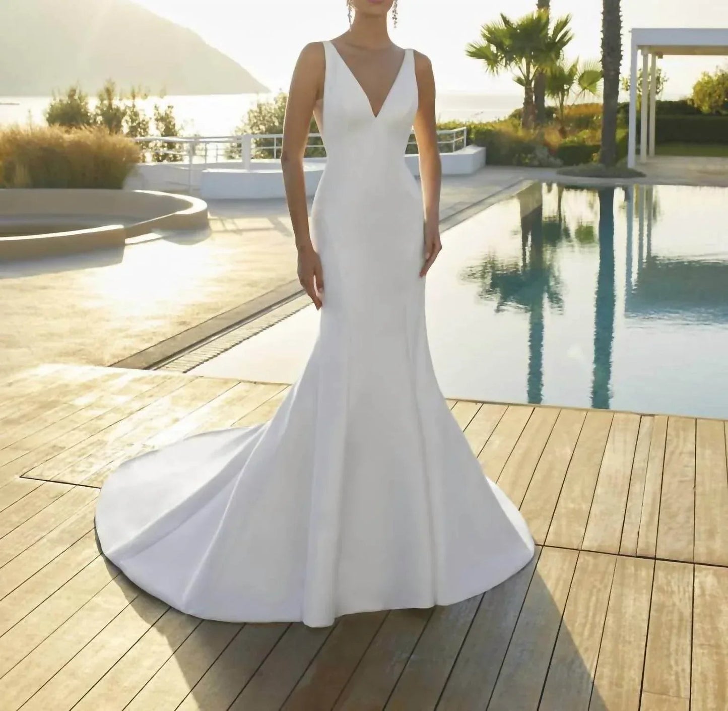 Mikado Fit And Flare Dress