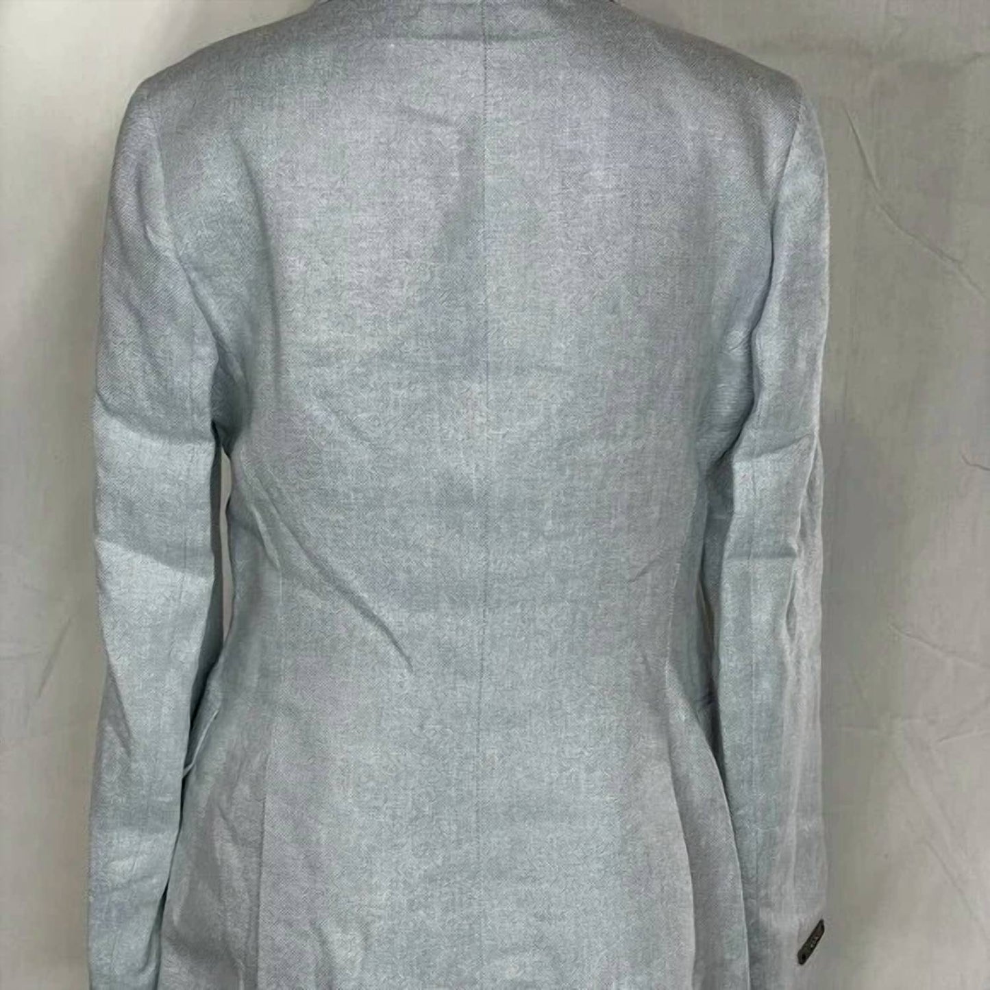 Doppelreihiger Blazer aus Leinen-Lurex für Damen