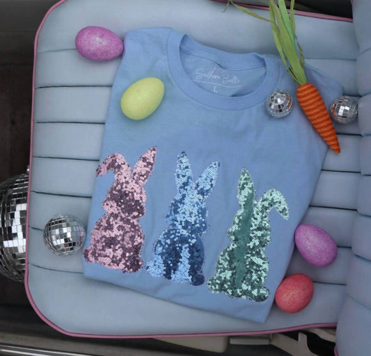 Easter Bunny Trio Tee